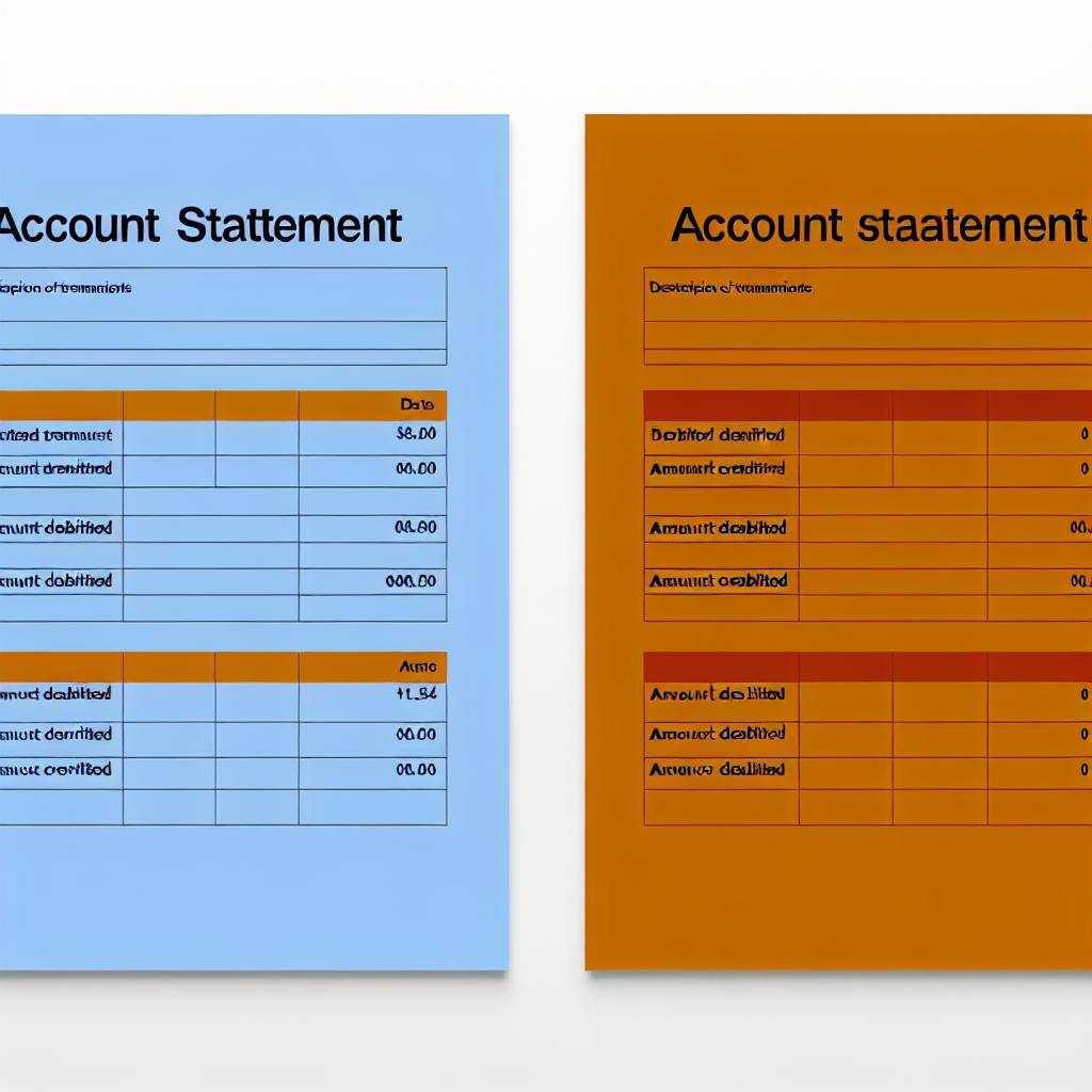 compare two account statements